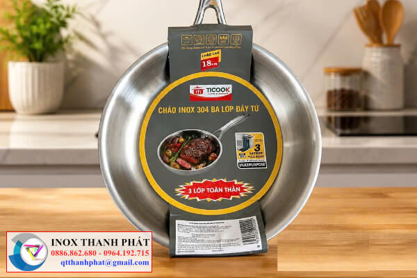 Inox dùng trong sản phẩm thương mại