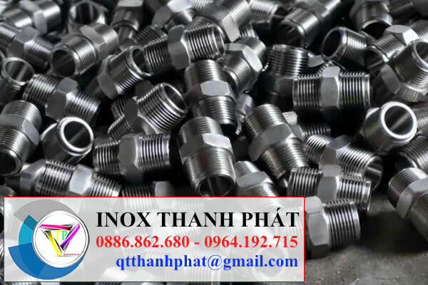 Các loại kép nối ren inox